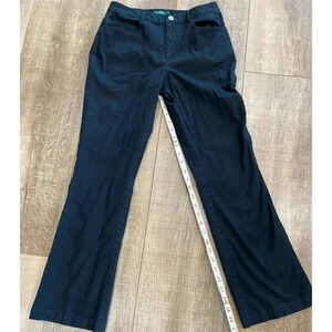 ORMA Women's Black Dress Pants Size 4 Flat Front Casual baddie